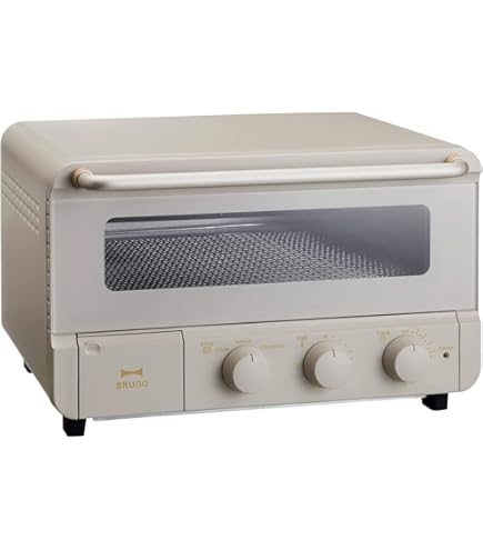 Amazon | BRUNO ブルーノ オーブン トースター 4枚焼き スチーム
