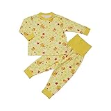 【本体綿100％】2018年 春物 アンパンマン スムス 総柄 腹巻付き 長袖パジャマ Anpanman イエロー◇95cm