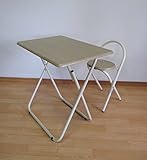 折りたたみ ハイテーブル＆椅子セット　サイドテーブル　ナチュラル hd-1000 na