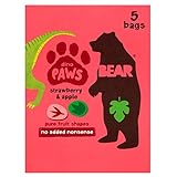 Bear Dino Paws Strawberry & Apple (5x20g) 恐竜の足のイチゴとリンゴ（ 5X20G ）を負担する
