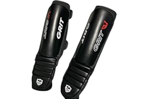 GRIT 2501 MMA SUPER FIT SHIN GUARD BK/総合格闘技 シンガード レガース