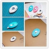 1 PC かわいいナイフカッターミニカッターペーパーナイフハンドツールキーポケット J