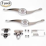 dywishkey食器棚ドアウィンドウ家具蓋Lift Up Stayサポートバッファヒンジ( 2個入り)