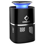LifeBasis UV光源吸引式捕虫器 蚊取り器 虫除け 殺虫器 虫退治 害虫駆除 静音 省エネ 環境に優しい　屋外