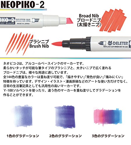 Neopiko 2 72A Basic Set Deleter Japan Import Marker Pen | eBay