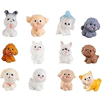 HHH maltese ワンちゃん　犬　マスコット　ミニフィギュア　おままごと HHH maltese ワンちゃん 犬 マスコット ミニフィギュア