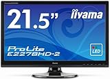 iiyama WLEDバックライト搭載 21.5型ワイド液晶ディスプレイ ProLite E2278HD-2