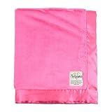 My Blankee Luxe Baby Blanket, 30 x 35, Raspberry by My Blankee