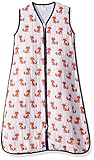Hudson Baby Baby Wearable Safe muslin Sleeping Bag Foxes 6-12 Months 【joybaby】 [並行輸入品]