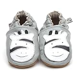 Soft Leather Baby Shoes Zebra [ゼブラソフトレザーベビーシューズ] 3-4 years (16.5 cm)