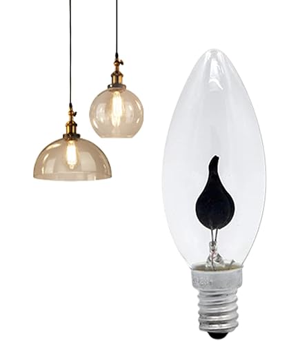 Amazon | 旭光 フリッカーランプ C32 100V 1～2W 口金:E14 クリヤー