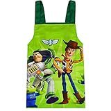 子供 エプロン Disney ディズニー チップ&デール トイストーリー カーズ ミニー デイジー プリンセス H型 disney-ep2017 110cm トイストーリー