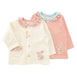 【アウトレット】Youpi! カーディガン (70～90cm) キムラタンの子供服 ピンク 90 (19847-151a)