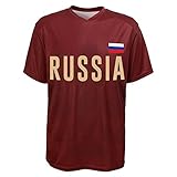 フェデレーションジャージー半袖Tシャツ S レッド