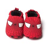 Nasbach　ベビーシューズ　赤ちゃん　キッズ　　ルームシューズ　　スパイダーマン　13cm