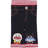 【日本製】2016年 秋冬 アンパンマン バイキンマン 綿混ニット デニム風 ７分丈パンツ ANPANMAN ブラック◇90-95cm