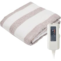 [山善] 電気毛布 掛け 敷き 兼用 188×130cm ダブル 洗えるやわらか Amazon.co.jp: [山善] 電気毛布 掛け 敷き 兼用 188×130cm ダブル