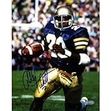 NCAAアレンPinkett NDブルージャージー実行Autographed 8-by-10-inch写真