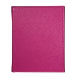 POST Photo Brag Book Saffiano Pink 5 x 6.5-Inch [並行輸入品]