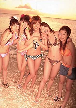 Amazon 星野いちご 松田亜衣 相崎琴音 萩音えり 小阪日向 全身 水着 肩組み 腕組み 海 夕日 Dvd First Challenge 写メコン アイドル初水着 ハプニング覚悟のゲーム大会 1 おもちゃ おもちゃ