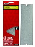 Task Tools T13311 3-5/16-Inch by 11-Inch Drywall Sandpaper 80 Grit 5-Pack [並行輸入品]
