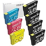 EPSON エプソン MUG-4CL 互換インクカートリッジ BK4/C1/M1/Y1 【バウストア】