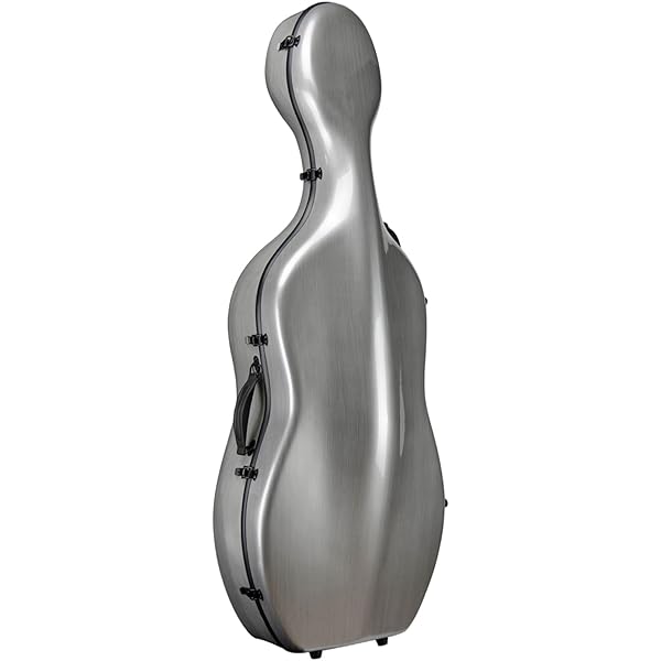 Eastman チェロハードケース シルバー 軽量