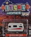 1:64 HITCHED HOMES SERIES 1 - 1959 SIESTA TRAVEL TRAILER 34010-B DIECAST BY GREENLIGHT [並行輸入品]