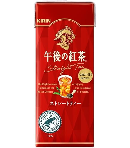 Amazon.co.jp: キリン 午後の紅茶ストレートティー250ml紙パック×24本