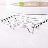 ステンレス 石鹸置き ソープディッシュ シンプル