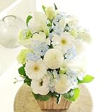 [KY27-1]供花　デザイナーズメモリアルアレンジメント　1万円コース＜　自宅のお供え花　仏壇花　枕花に　＞