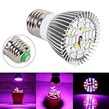 LED植物ライト 植物育成ライト E27 8W 植物育成 水耕栽培 室内 温室 栽培 一般照明 植物成長促進用 省エネ 低消費電力