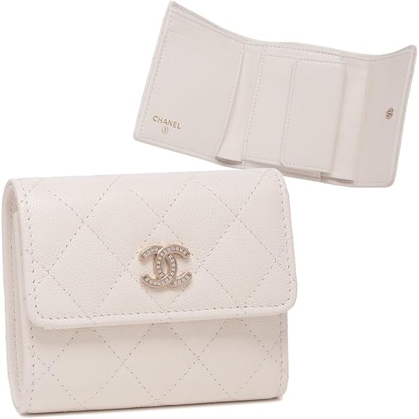 Amazon | [ラッピング済み/セット品] CHANEL シャネル 二つ折り財布