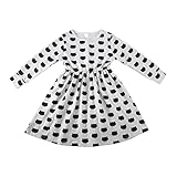 Homeclothing ベビー服 可愛い ワンピース 子供服 女の子 猫柄 森系 夏 春 秋 3-8歳