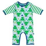 デンマークの子供服ブランドMeToo サマーロンパース ブルー 56ｃｍ
