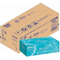 【ケース販売】 クリネックス ローションティシュー 肌うるる 408枚(204組) &times;10箱入り