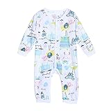 AmazingDeal 子供服 ベビー爬行服 ルームウェア 長袖 春秋綿製 品 連体衣装 動物柄 可愛い 男女兼用 (95（12-18ヵ月）)