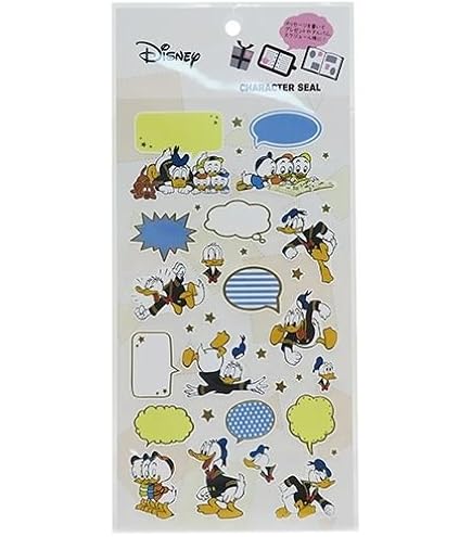 Amazon.co.jp: ドナルドダック[シールシート]クリアステッカー