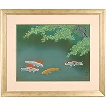 大山忠作　「緑映」　木版画　直筆サイン・落款・作品証明シール有り 51pECW4oDGL._AC_UL210_SR210,