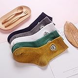 kishiya　赤ちゃん ベビー ソックス　男の子 女の子 かわいい　プレゼント　5足組　カラーはランダムに出荷　 (L)