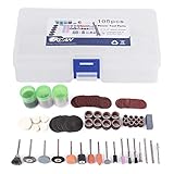 ロータリー工具アクセサリー 研磨工具キット 電気ミルアクセサリー 研削セット 研磨工具 研削彫刻ツール 105個 /セット