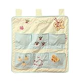 吊り下げ式ベッドサイドバッグベビーベッド用おむつ収納バッグ、f