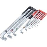 TRUSCO(トラスコ) トーション六角棒レンチ 9本組 TTX-9S