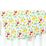 Mixmax Baby & Toddler Waterproof Bamboo Fiber Flannel Washable Diaper Changing Mat Pad for Baby Crib