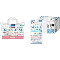Amazon.co.jp: 【セット買い】森永 はぐくみ エコらくパック つめかえ 