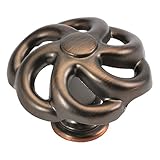 Hickory Hardware PA1311-RB 1-1/2-Inch Charleston Blacksmith Cabinet Knob, Refined Bronze [並行輸入品]