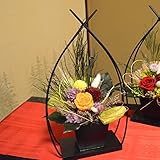 ＜ギフト＞ほんのり 香る ！和風 プリザーブドフラワー アレンジ　[香凛　オレンジ]