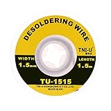 tni-u tu-1515 Professional溶接ワイヤ1.5 MMはんだWick Precision Desoldering配線アクセサリーBraidはんだHandy Wick