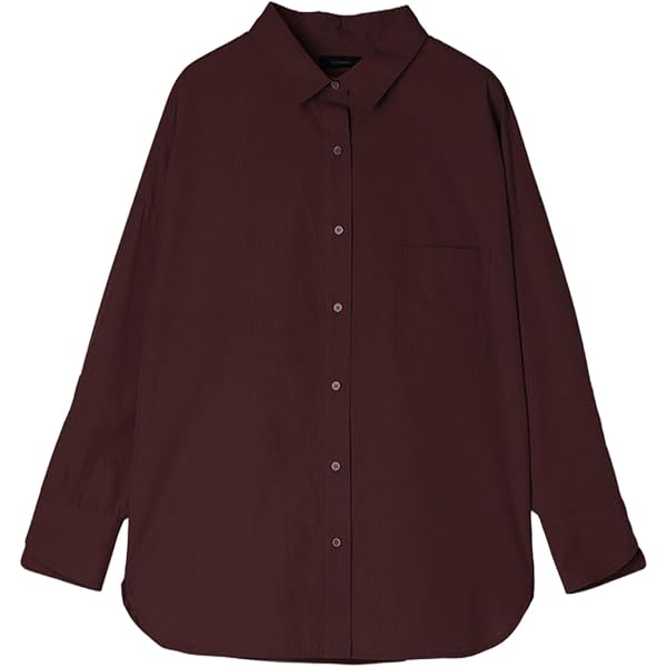 Amazon.co.jp: [アニュアンス] ベルテッドシアーオーバーシャツ PINK F