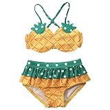 盛夏SWIMMING WEAR(スイミングウエア) 2WAY女児フルーツビキニ 80cm/Y NO.C-4866226